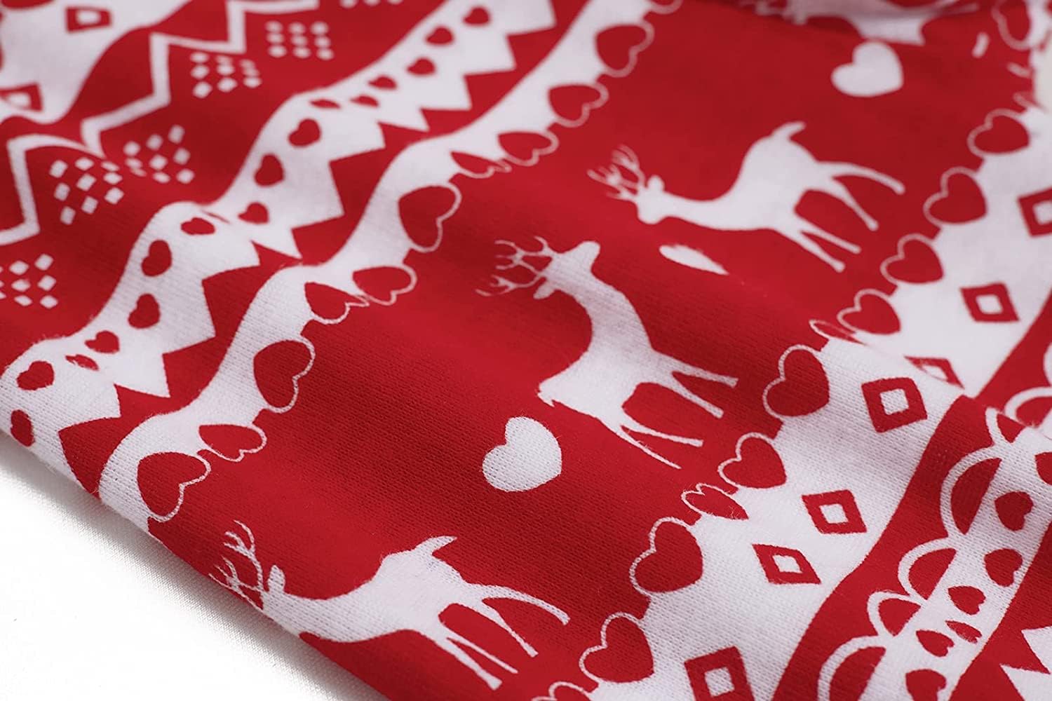 Little Boys Girls Christmas Pajamas Sets Reindeer Santa Claus 100% Cotton 2 Piece Toddler Clothes Kids Pjs Sleepwear - Image 5