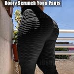 Butt Lifting Anti Cellulite Sexy Leggings for Women High Waisted Yoga Pants Workout Tummy Control Sport Tights