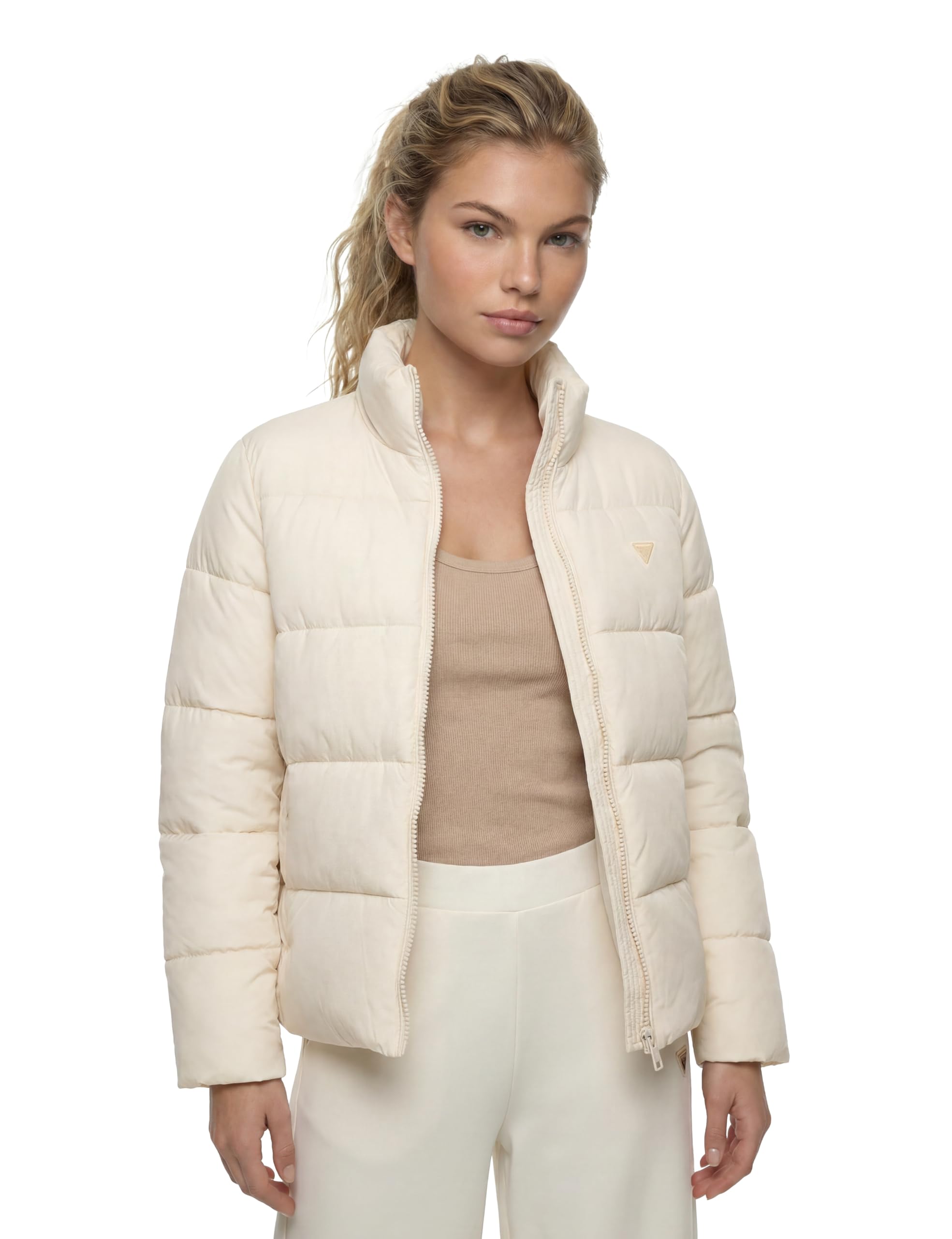 GUESS Bayan New Claudia Light Tampon Ceket-v4yl03wfud0 Claudia Hafif Pufferjjacke (1'li Paket)