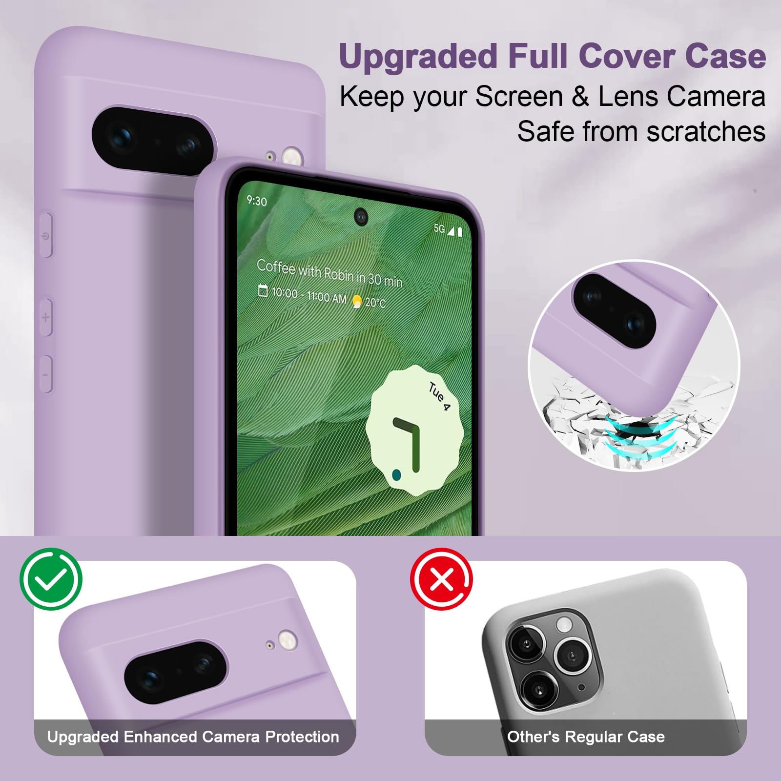 Per Google Pixel Watch 3 41mm / 2 / 1 custodia protettiva