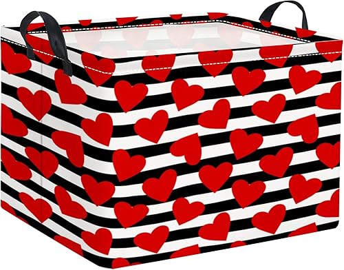 Miniatura 27 de Cesta rectangular de almacenamiento para niños, cesta de almacenamiento para bebés con asas para el hogar, cocina, niños y niñas, lindo contenedor