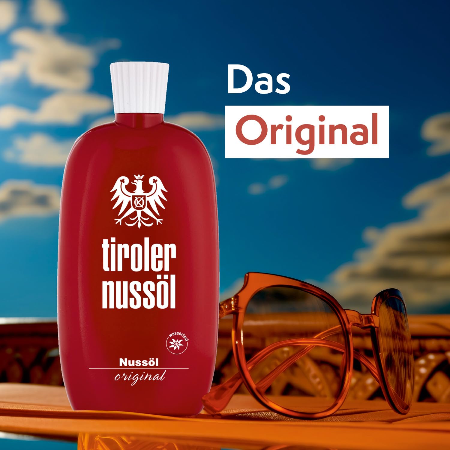 Tiroler Nussöl Original DOPPELPACK 2x 150ml |Das Original |Verleiht der Haut schon beim Auftragen eine leichte, natürliche Bräune