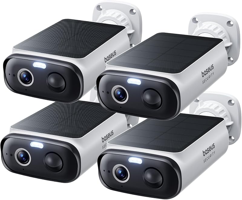 Caméra de surveillance Baseus Security S1 Lite (kit 4 caméras)