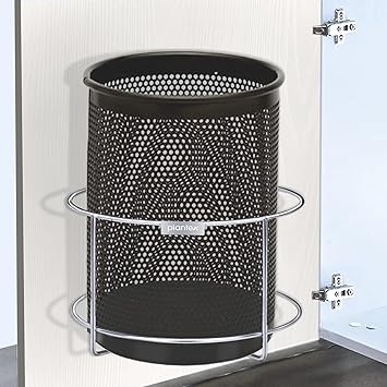 Planet High Grade Stainless Steel Bin Holder/Dust Bin Holder/Modular Kitchen Fixture (Dia 10 Inches)