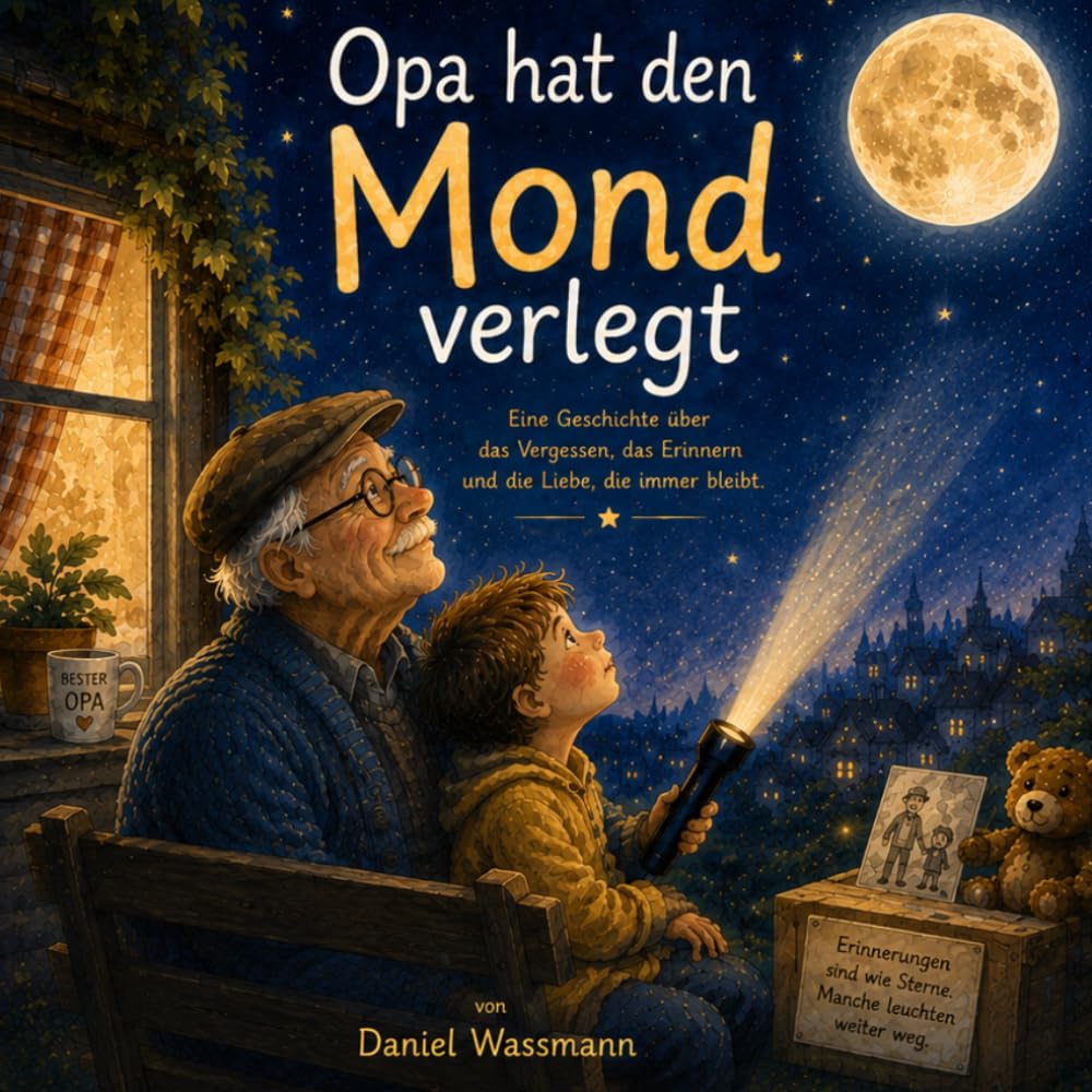 Opa hat den Mond verlegt: Eine Geschichte über das Vergessen, das Erinnern und die Liebe, die immer bleibt