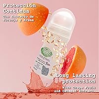 Vista 3 de Vital Green - Desodorante natural de piedra de alumbre de potasio para niños con extracto de pomelo. Suave con la piel, elimina olores y no manchas.