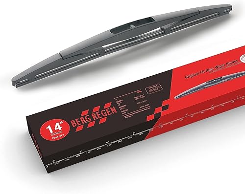 Limpiaparabrisas trasero, repuesto 14-B para Subaru Forester 2022-2006, Impreza 2011-2004, Outback 19-05, Legacy 09-05, limpiaparabrisas trasero, 14