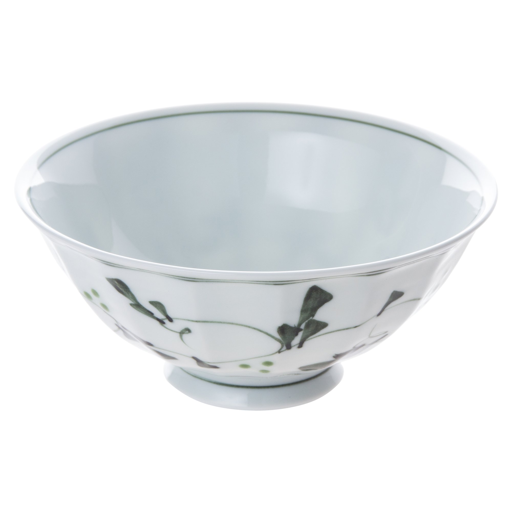 Bol de porcelaine arabesque biseauté grand format pour vos ramens maison