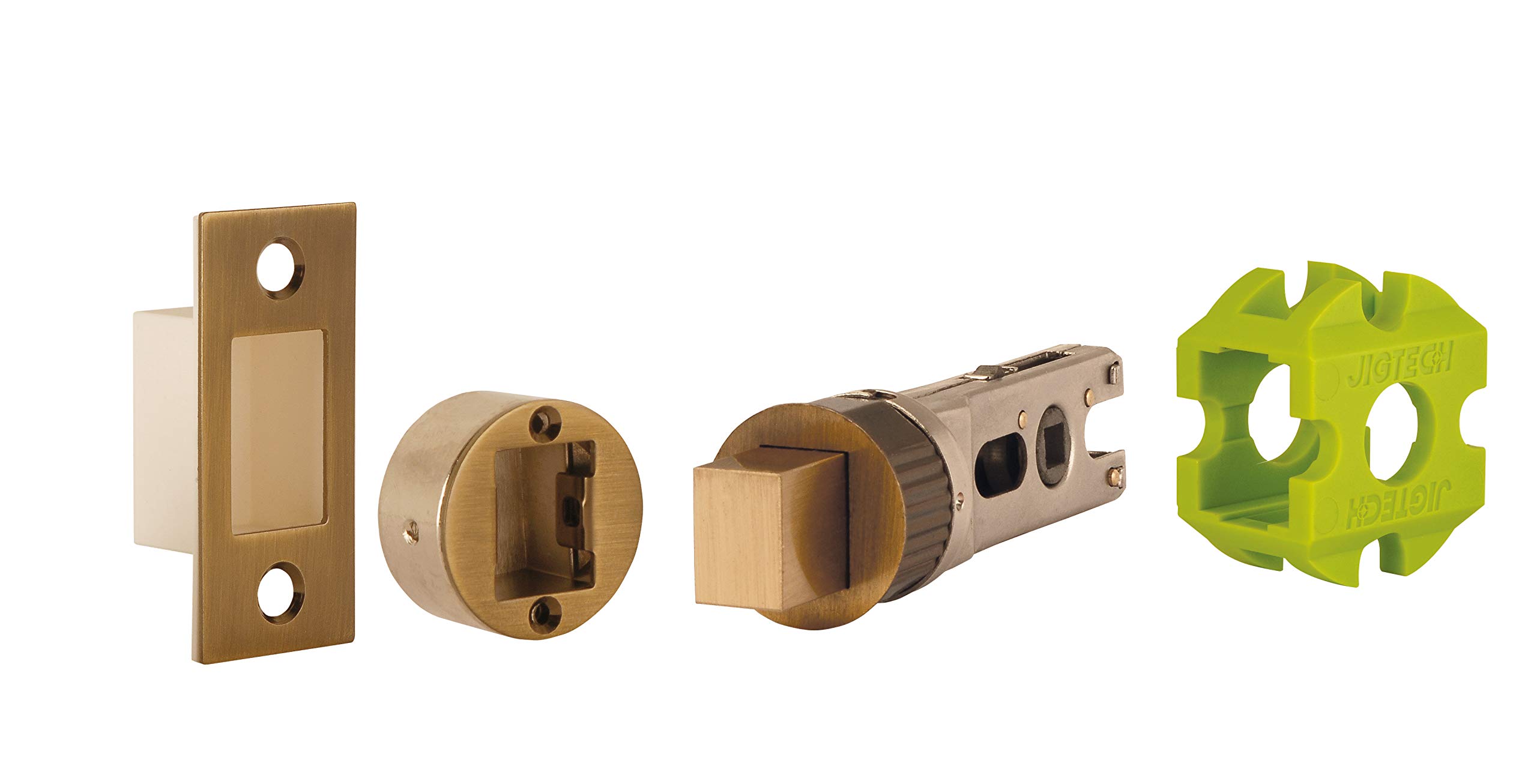 Jigtech Antique Brass Anb 57Mm Smart Bathroom Bolt