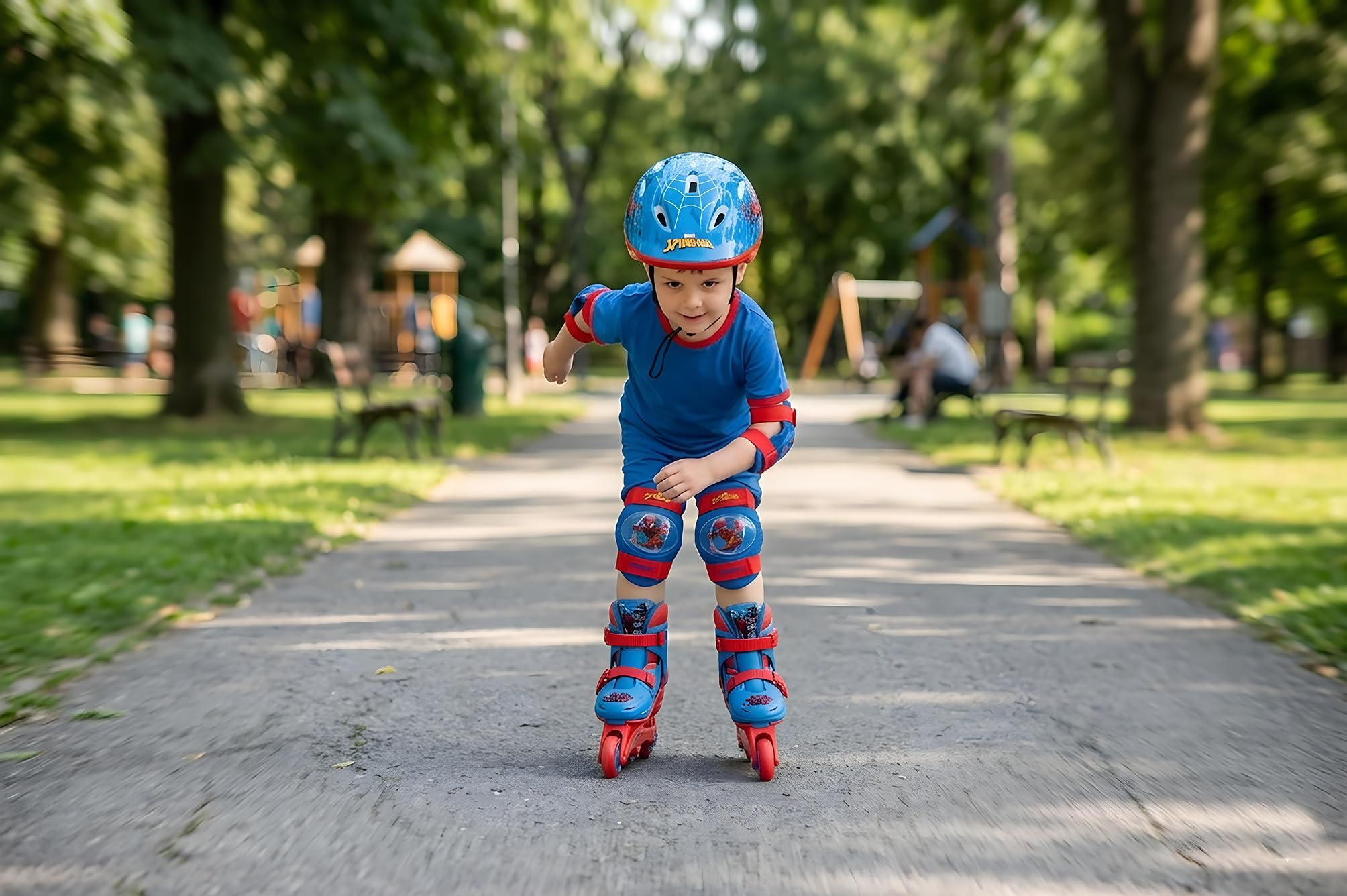 Mondo Toys - 3IN LINE SKATES Pattini in linea doppia funzione regolabili da 29 al 32 per bambini