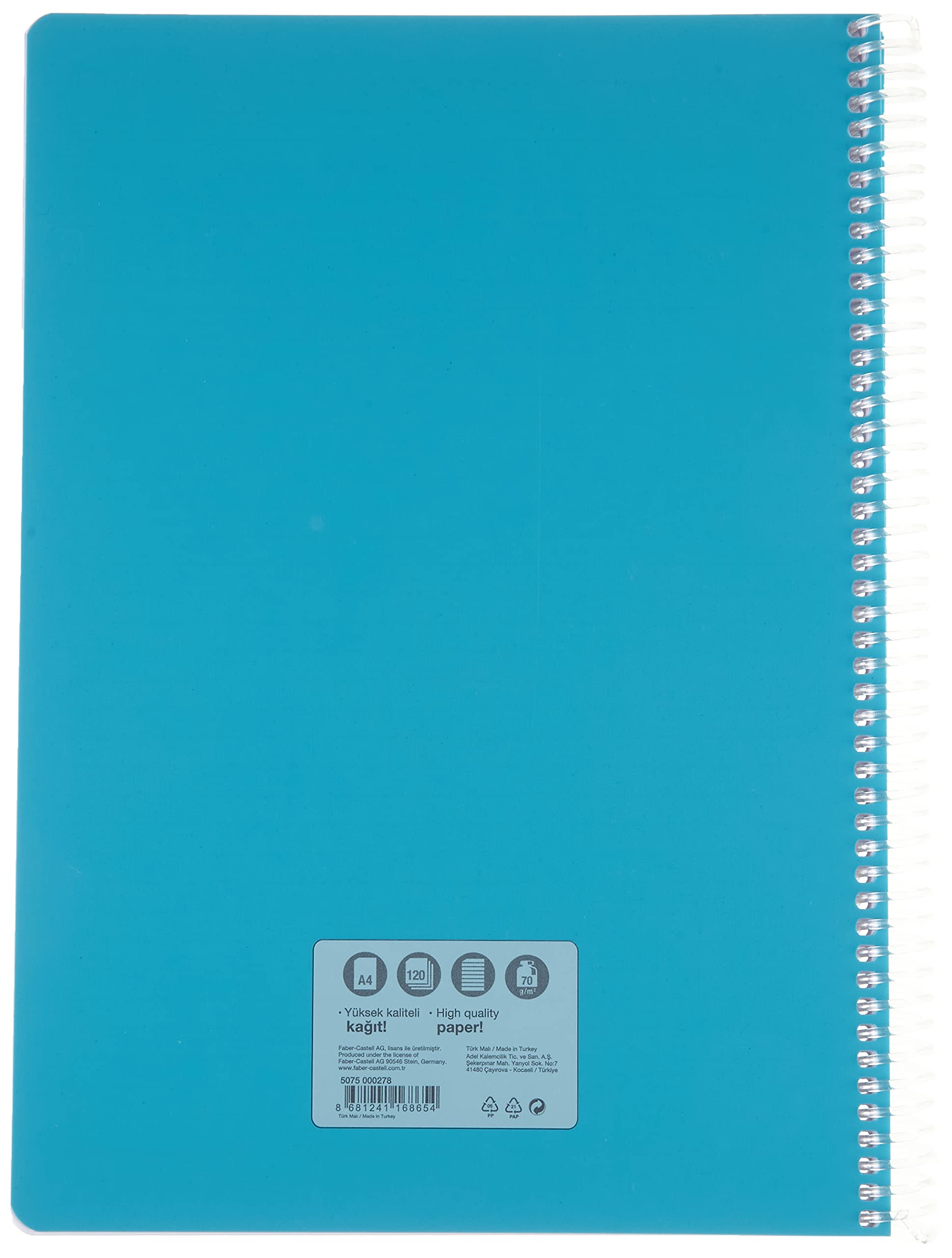 Faber-Castell Zamek z polipropylenu 120 YP, w paski, różne kolory