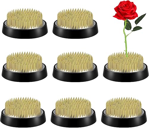 8 ranas de flores Kenzan Ikebana, mini rana japonesa Kenzan 1.339 in1.34 pulgadas de diámetro, arreglista floral Ikebana para todos los jarrones disponible en Yaxa Venezuela