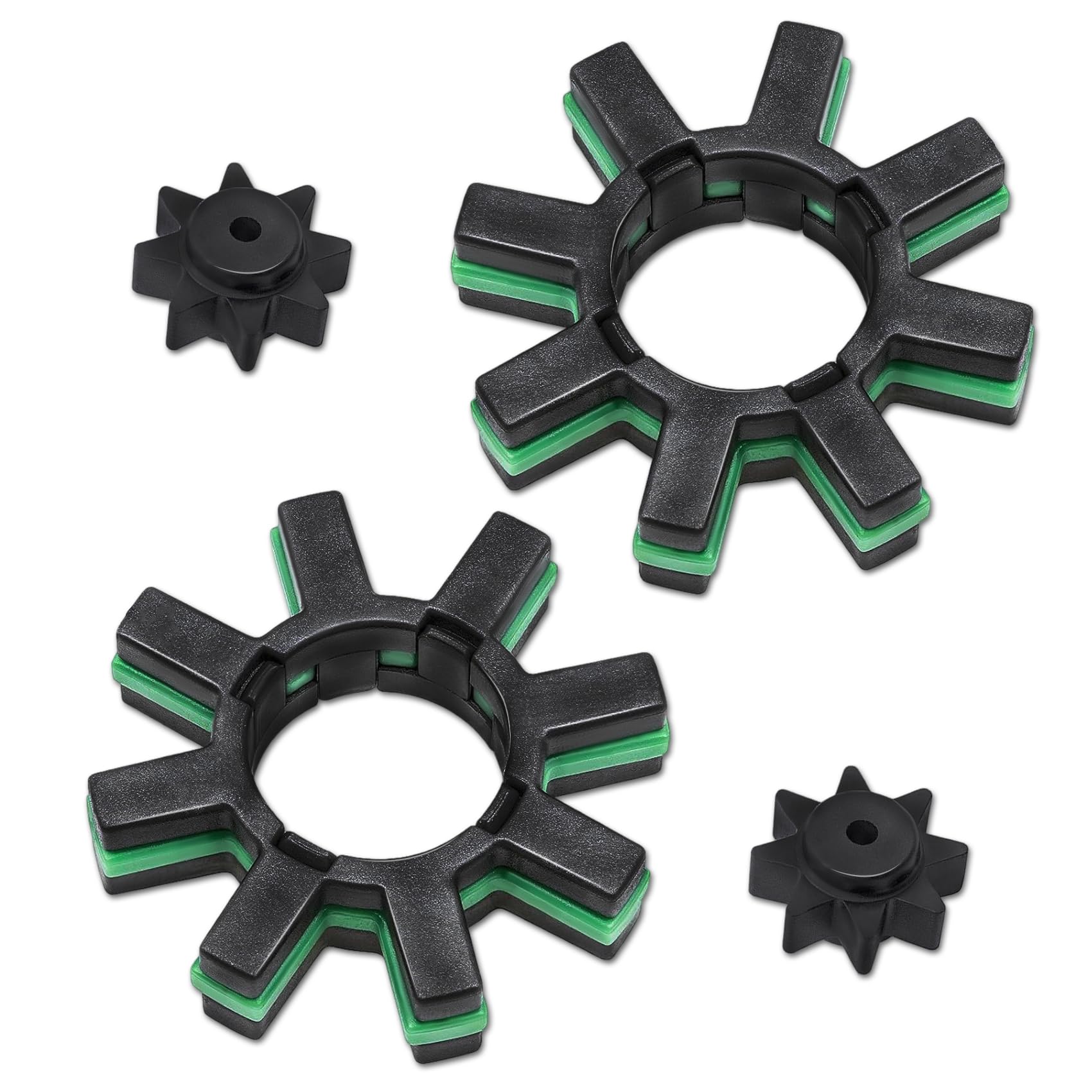 Damper Electric Power Steering Motor Shaft Kit, Steering Coupler, Steering Motor Shaft Damper and Spacer, Steering Bushing Replacement for C-HR Camry Prius OEM#4525428040 4525328130