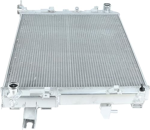 Miniatura 5 de Radiador de aluminio AA5052 de 3 filas compatible con Dodge Ram 2009-2021 1500 2500 3500 4000 V6 V8 Pickup ATMT