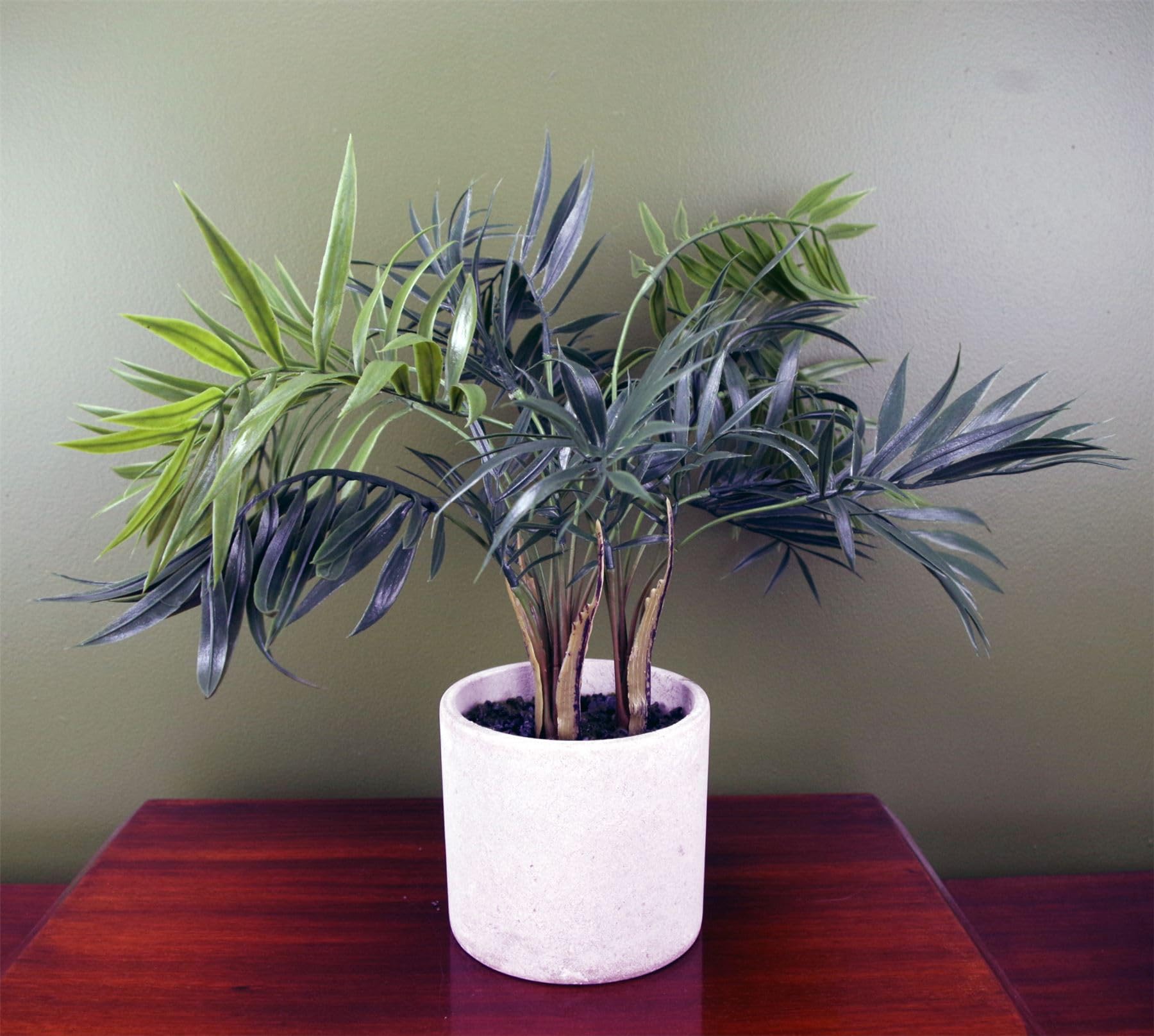 Leaf Artificial Tropical Palm Tree Realistic