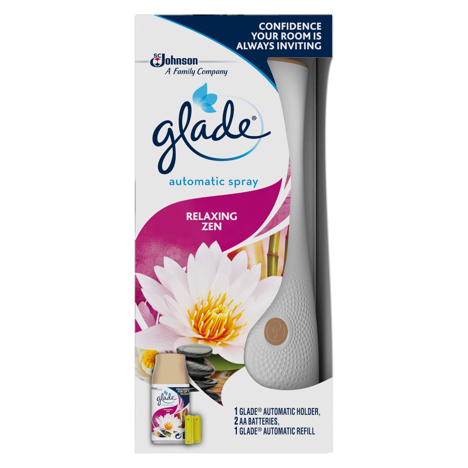 Glade Autospray Holder Relaxing Zen, 269 ml
