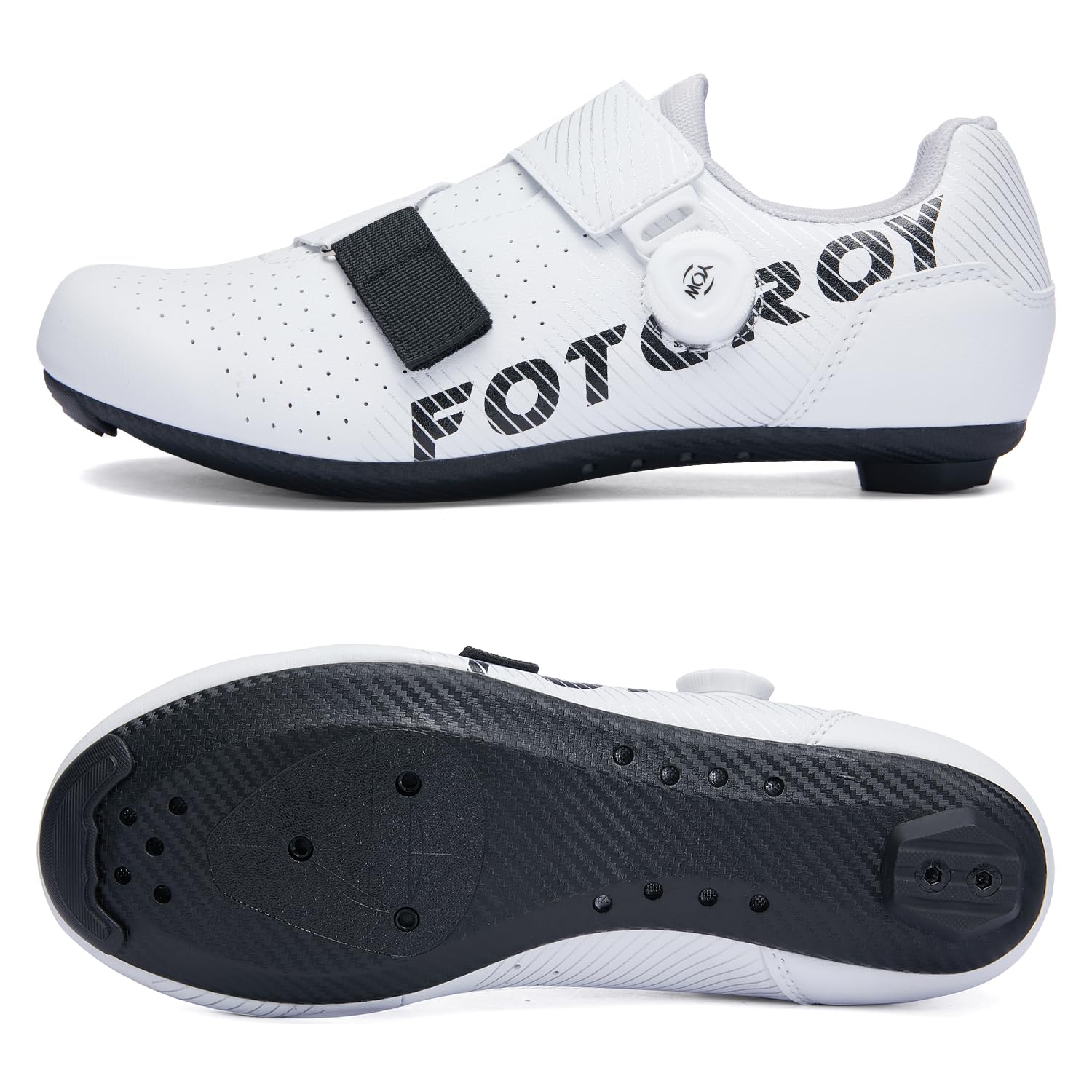 Herren Road Fahrradschuhe kompatibel mit SPD-SL Pedalen, kompatible Installation KEO Cleats