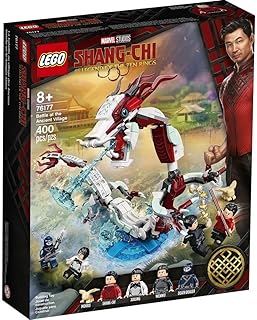 مجموعة بناء معركة قرية الأجداد شانغ تشي من عالم مارفل من ليجو (400 قطعة) 76177