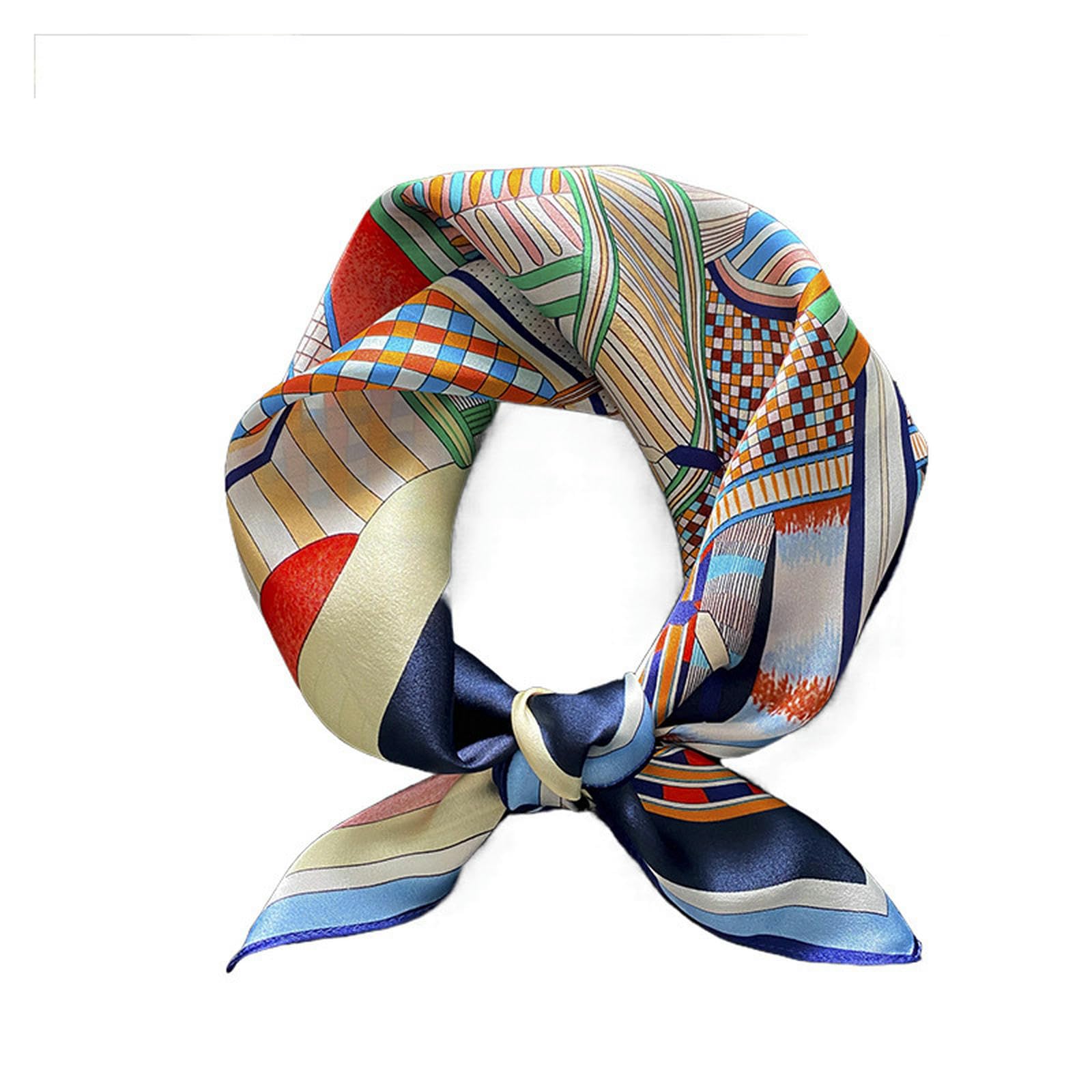 WILsem Square Silk Scarf Men Silk Square Scarves Male Luxury Pure Silk Neckerchief Neck Scarf Bandana