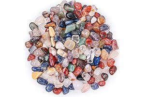 FUTUREPLUSX 1LB Rock On Gems: Assorted Natural Quartz Stones