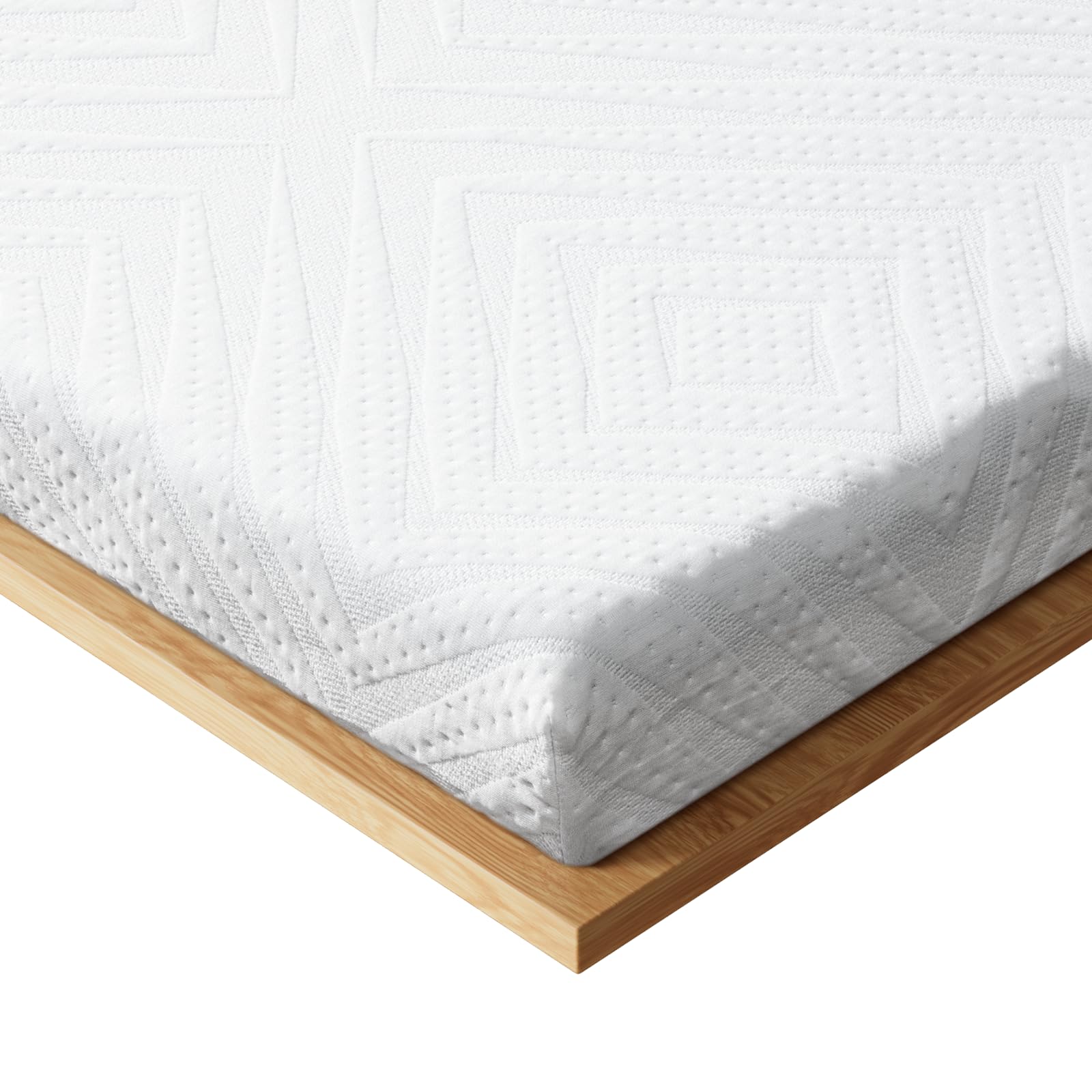 MISSCOZY Matratzen Topper 180x200cm, 9cm Höhe Matratzentopper, H2&H3 Gel Memory Foam Matratzenauflage mit Öko-TEX Zertifiziert für Boxspringbett Wohnwagen Schlafsofa, Waschbar