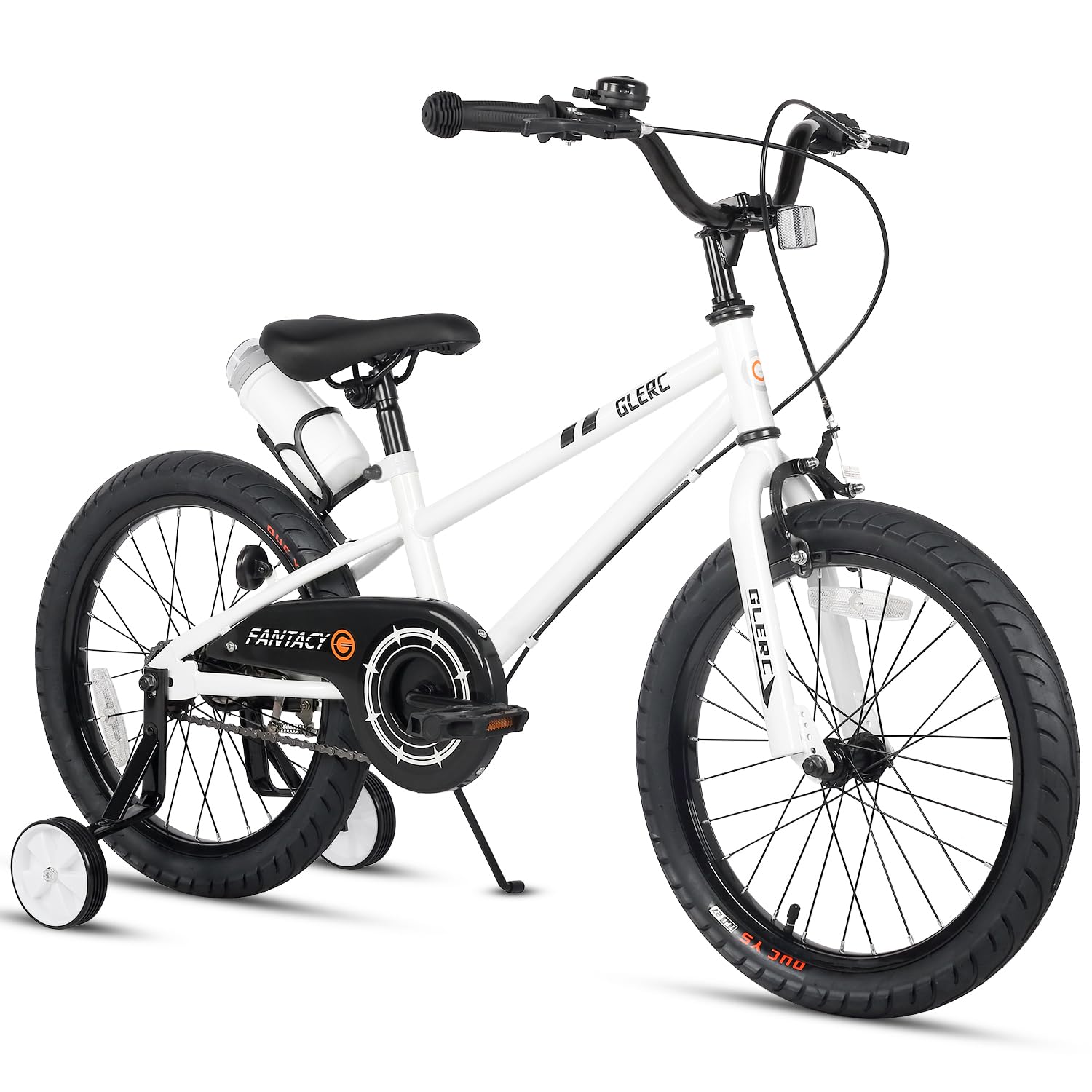 Glerc Fantacy 12 14 16 18 20 Pulgadas Bicicleta Niño para 2-14 Años con Faros y Kickstand para Regalo de Cumpleaños — view 12
