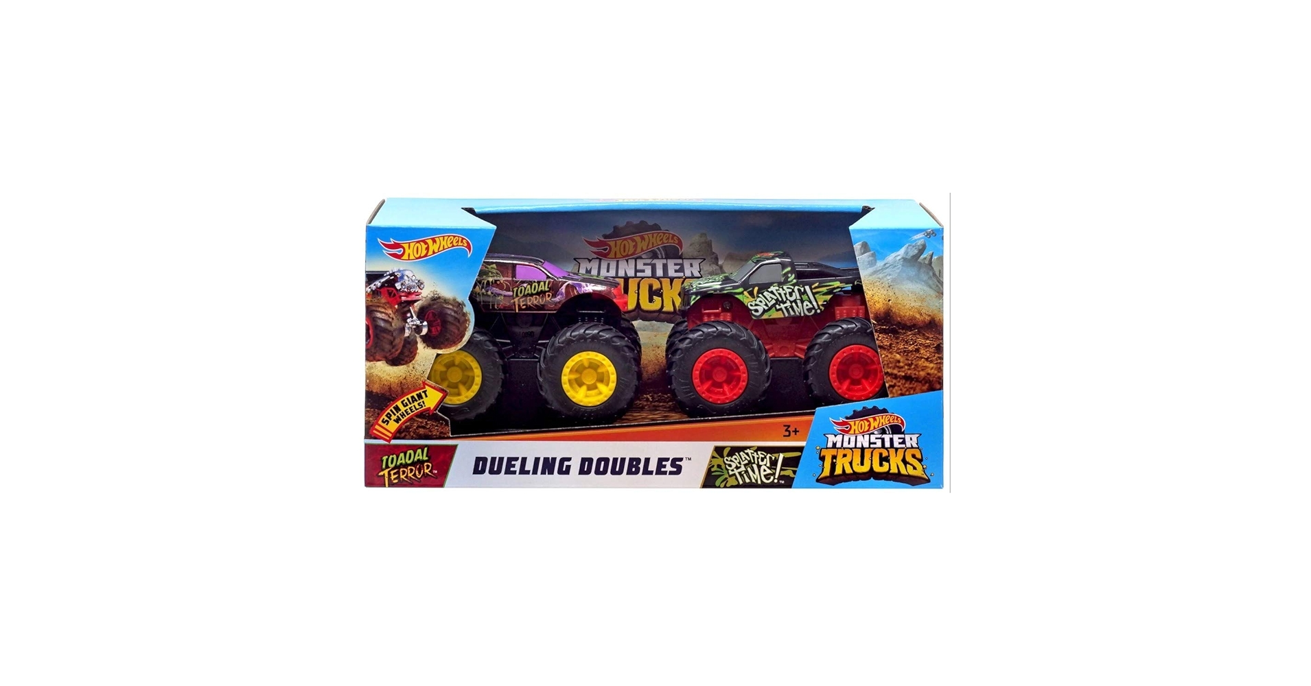 Amazon.com: Monster Trucks Dueling Doubles Toadal Terror and