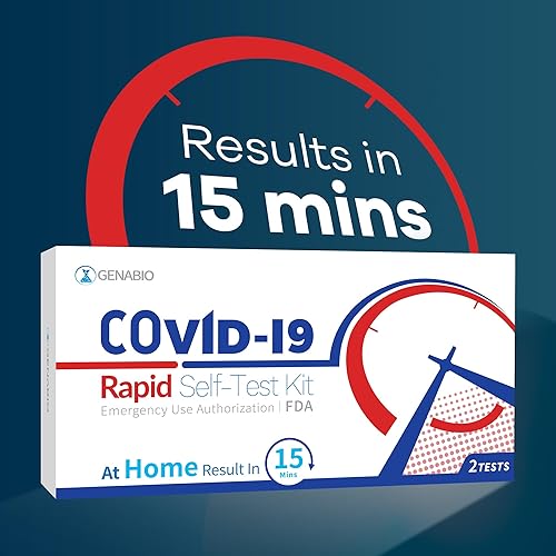 Miniatura 4 de Genabio Kit de autoprueba rápida de antígeno COVID-19 (204 pruebas) - Autorizado por la FDA EUA Resultados en el hogar de 15 minutos Hisopo
