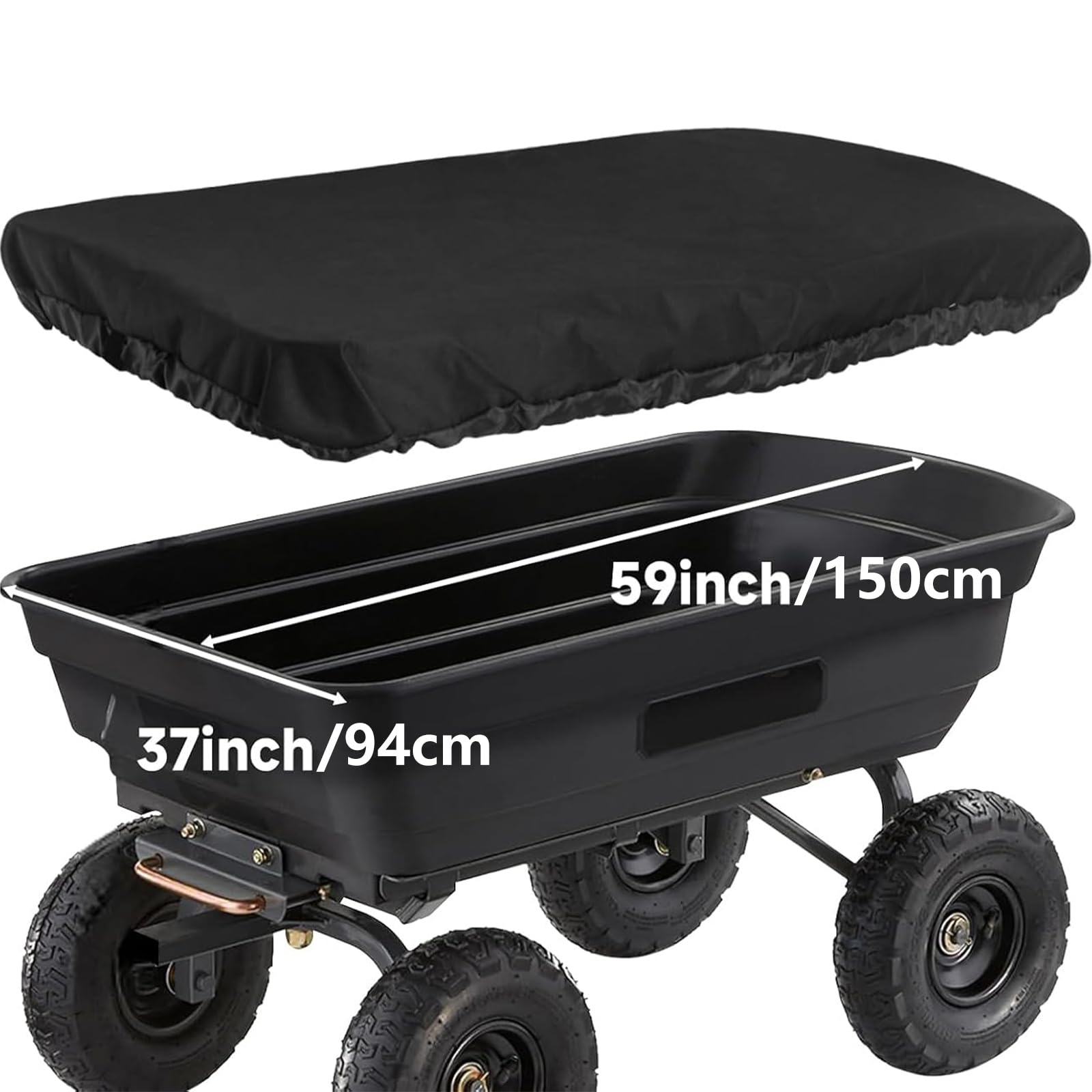 Housse de poussette robuste en tissu Oxford 600D – Résistante au sable, ajustement serré, idéale pour une utilisation en extérieur dans le jardin et la plage
