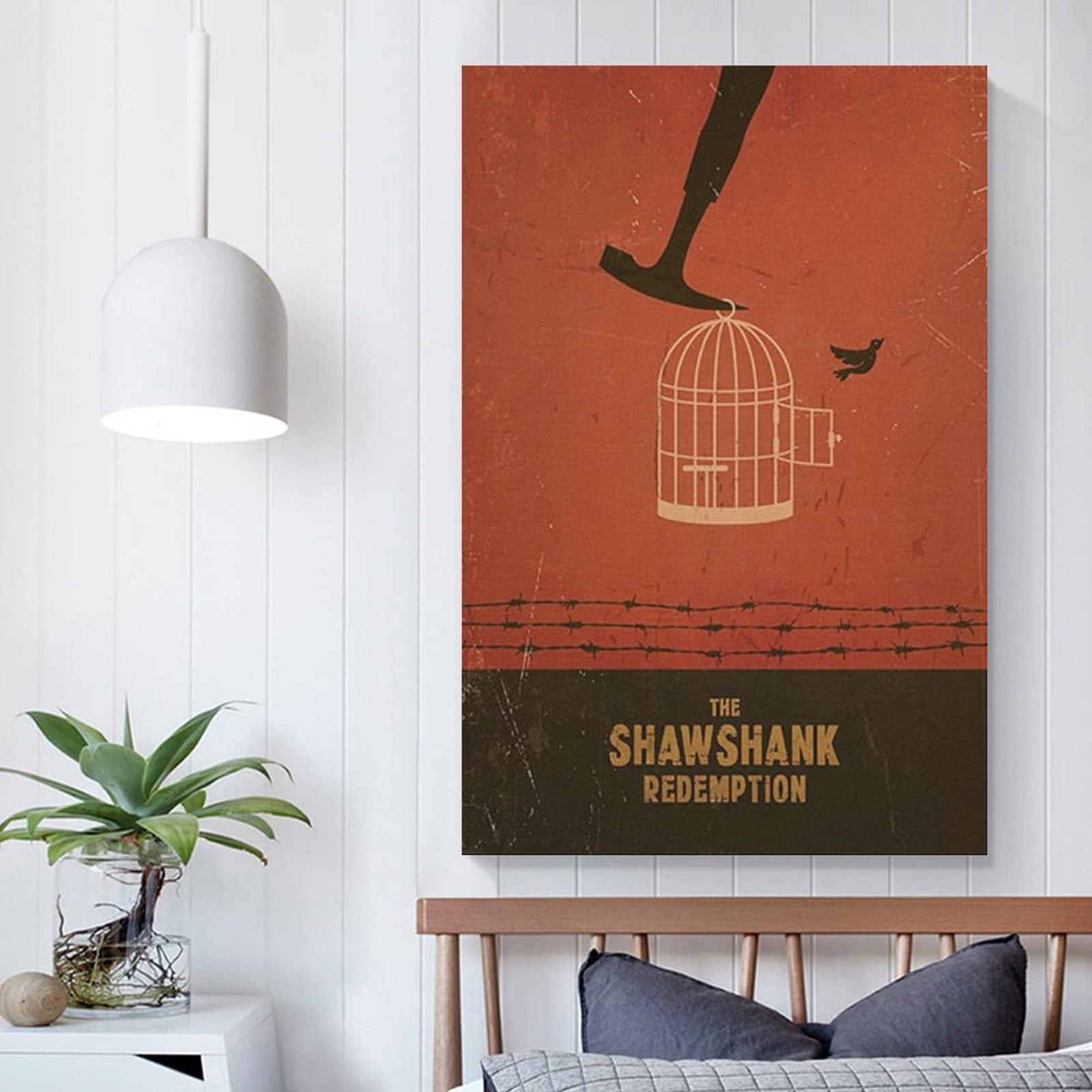 The Shawshank Redemption 1 Poster A0 - Affiche d'art de film en différentes tailles pour des idées de salon ou de chambre à coucher. Images de films cultes sans frontières Classique Iconic