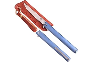 SMALL FOLDING POCKET FLIPPER KNIFE - SAMIOR HY002 ULTRA PORTABLE GENTLEMAN'S EDC