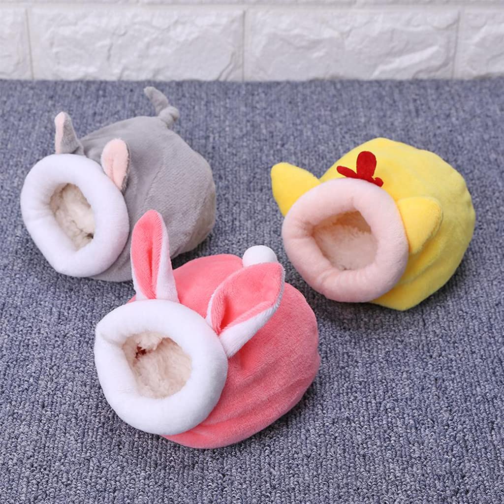 Cuccia In Cotone Per Criceti &ndash; Calda E Morbida Per Porcellini D'India E Ricci, Design Carino Rosa