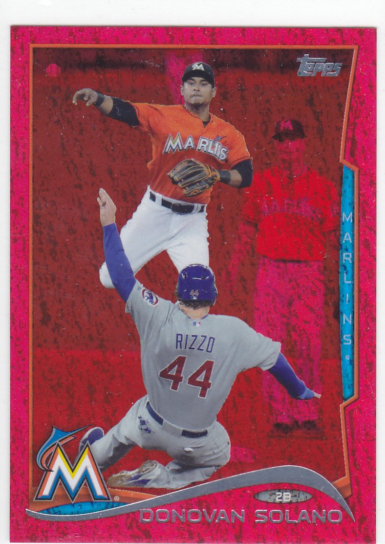 Amazon.com: 2014 TOPPS RED BORDER INSERT DONOVAN SOLANO : Sports & Outdoors