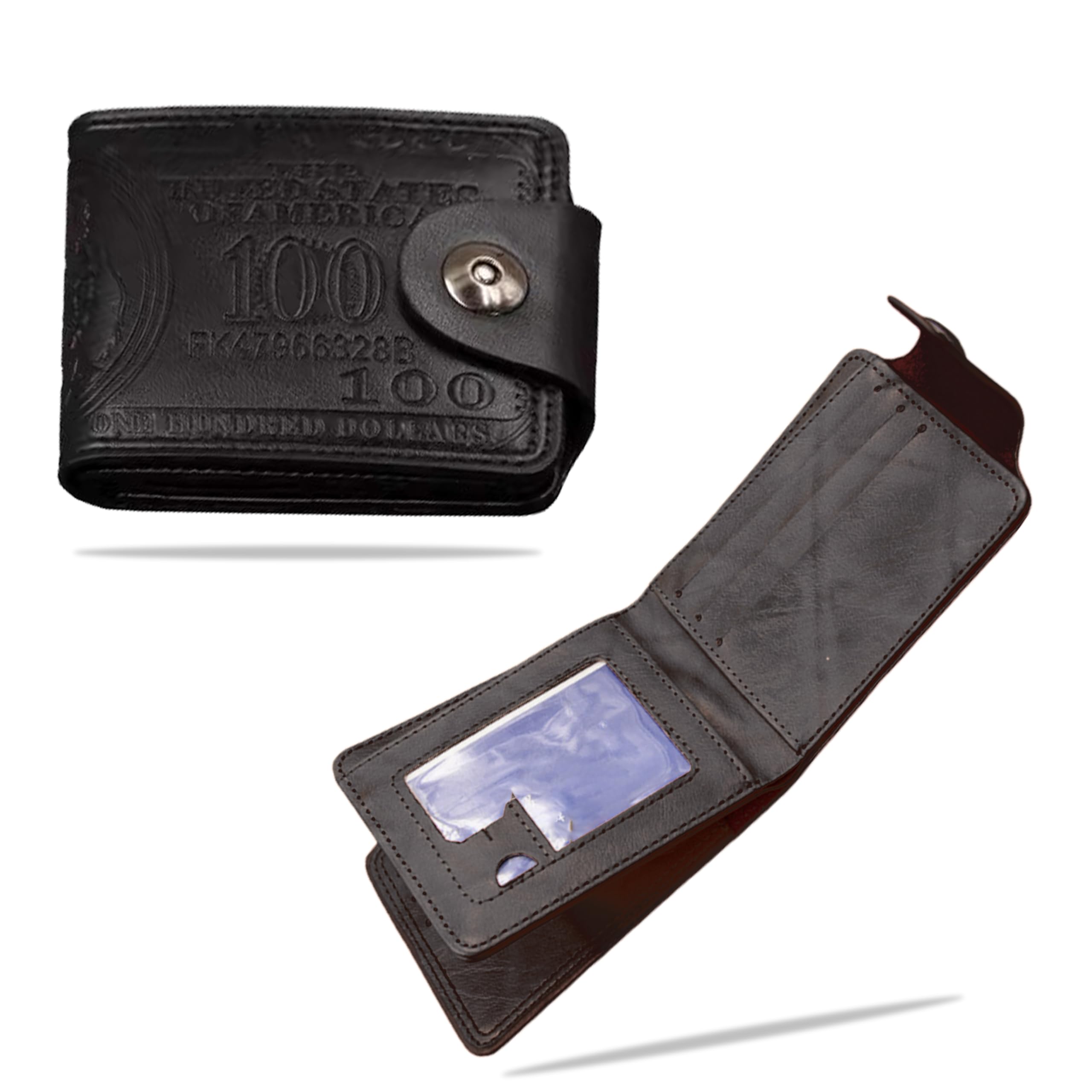Mens Wallets: The Ultimate Money Organizer, Card Wallet and Card Holder - Compact, Stylish, and Perfect for Modern Men (Black)-image-46