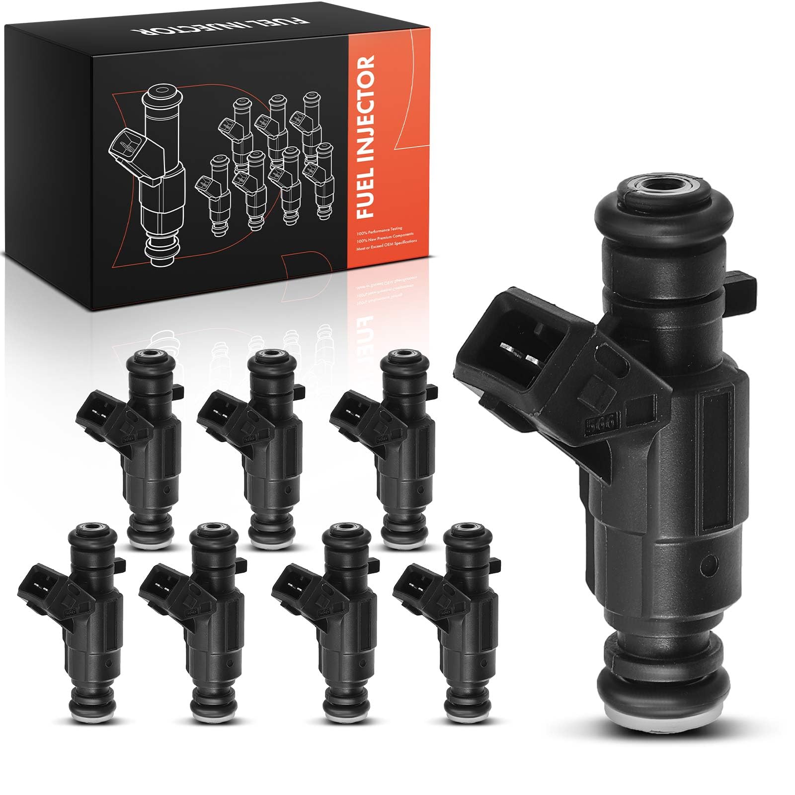 Frankberg 8 boquillas de inyector de combustible 0280156101 | Compatible con: C.a.y.e.n.n.e 9PA
