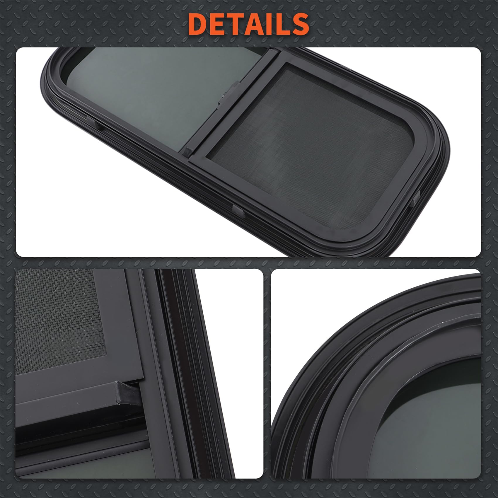 RV Slide Window 30x20 Inch RV Horizontal Slide Window - DOT Certified ...