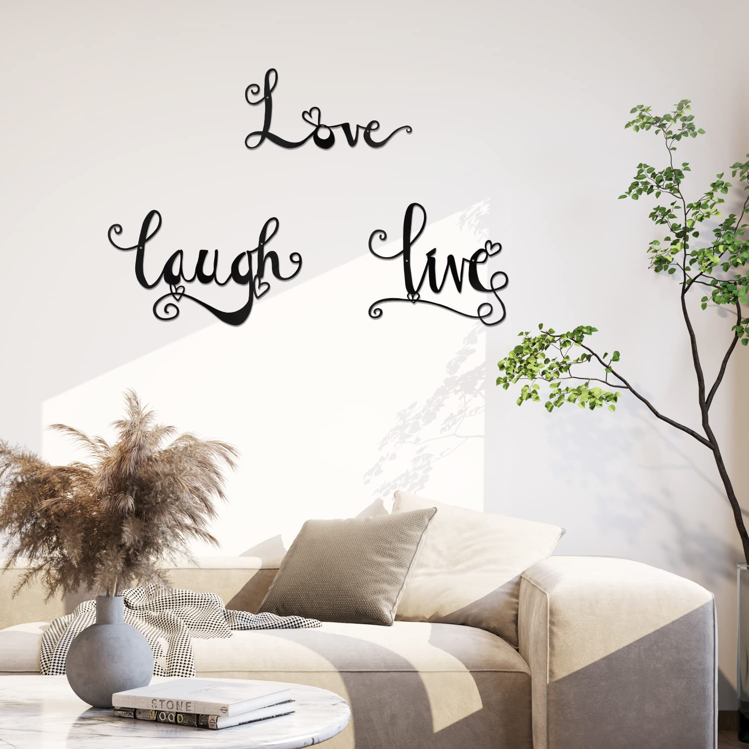 Live Love Laugh Decor Transparent Amazon.com: Live Laugh Love Decor