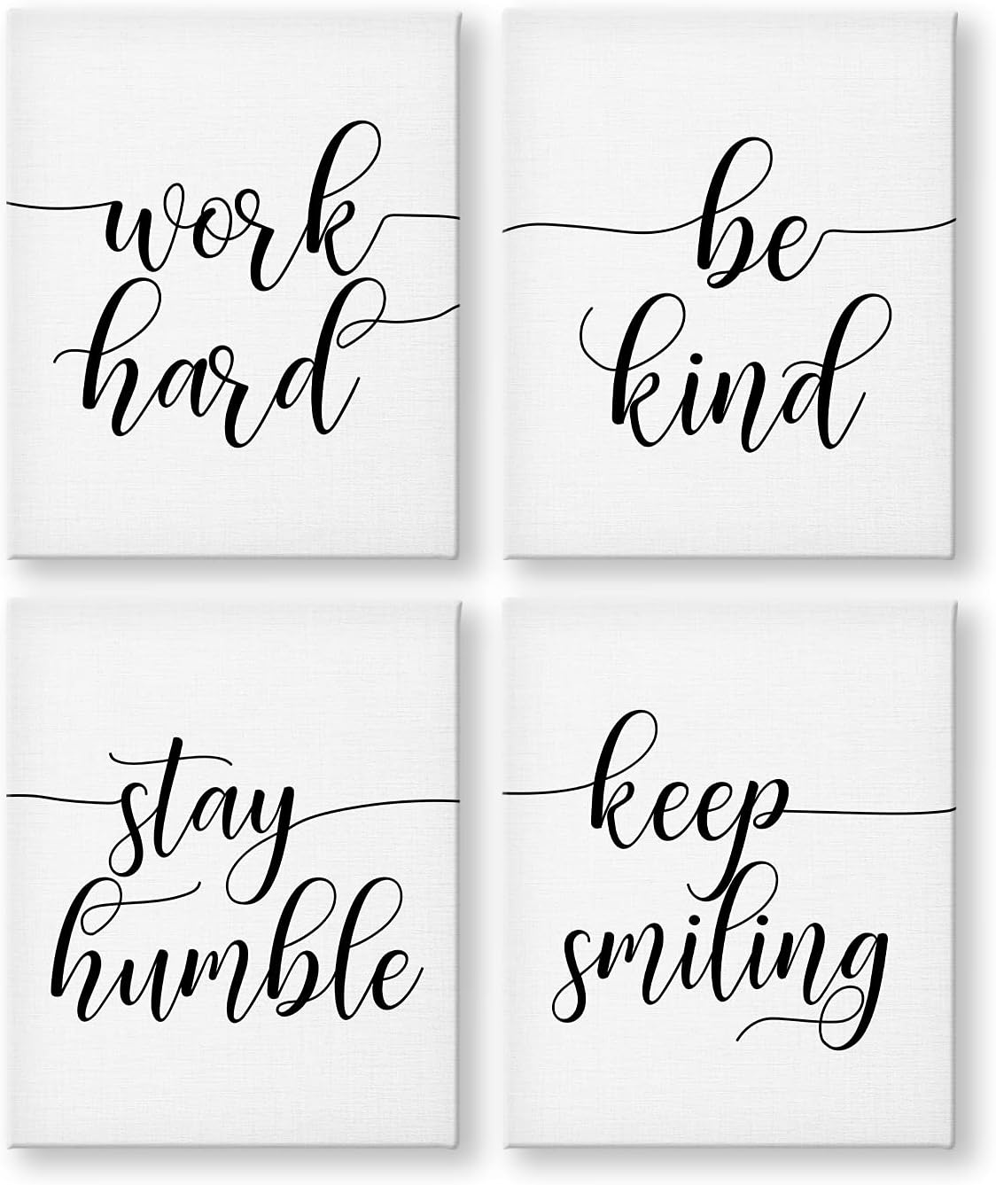 Buy Canvas Wall Art Print For Home Decor Inspirational Quotes Set Gallery Wrap Art Ready To Hang 11 X 14 Frame Not Included Online In Indonesia B09bw4gq2t