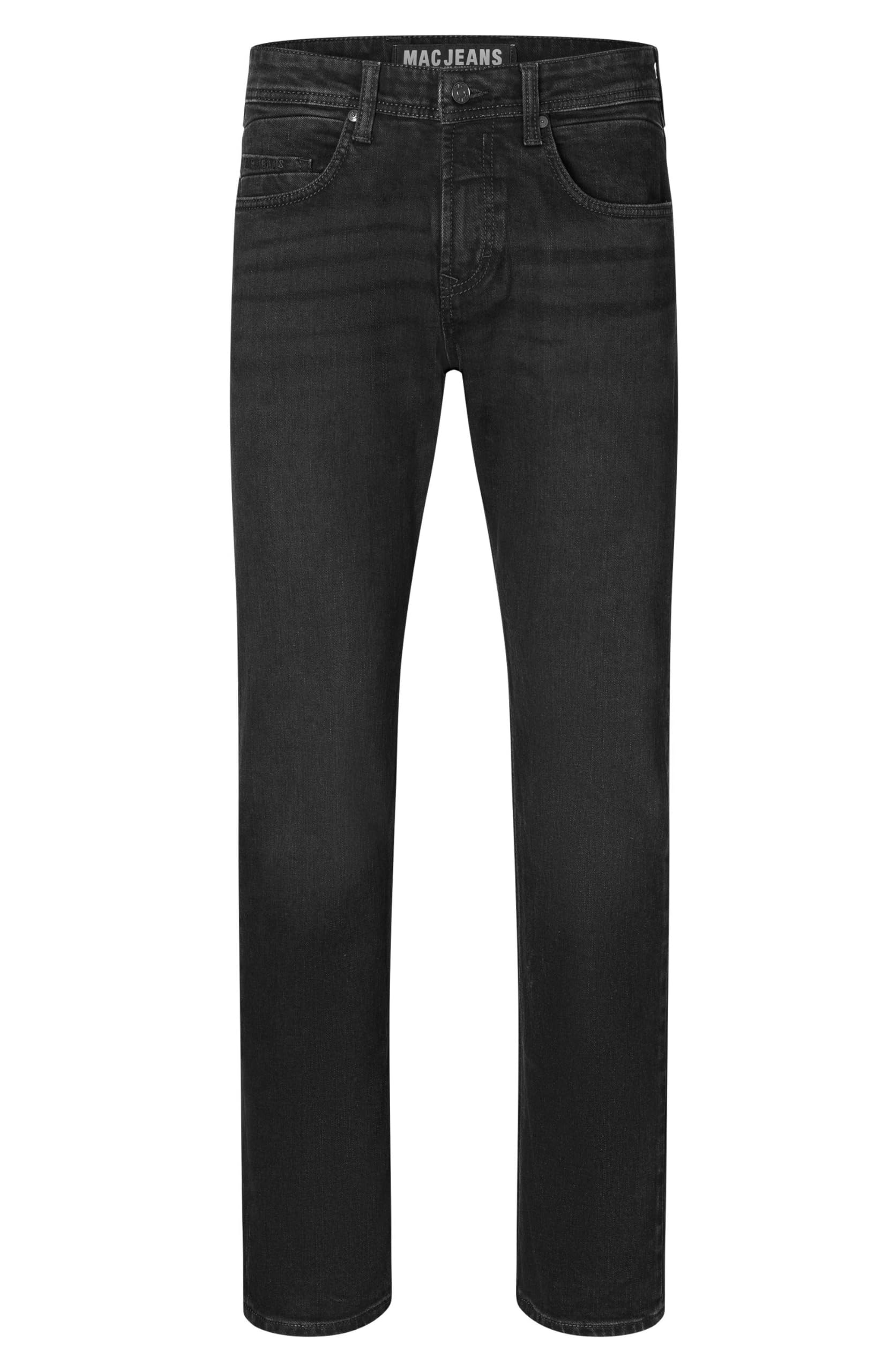 MAC Jeans Herren Jeans Hose Ben Stretchdenim, H993 Stone Black Used