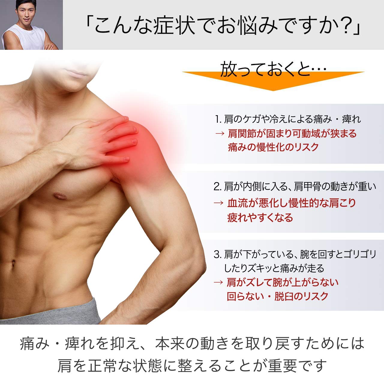 Amazon.co.jp: IWAMA HOSEI (岩間縫製) 肩サポーター 肩 サポーター 肩 