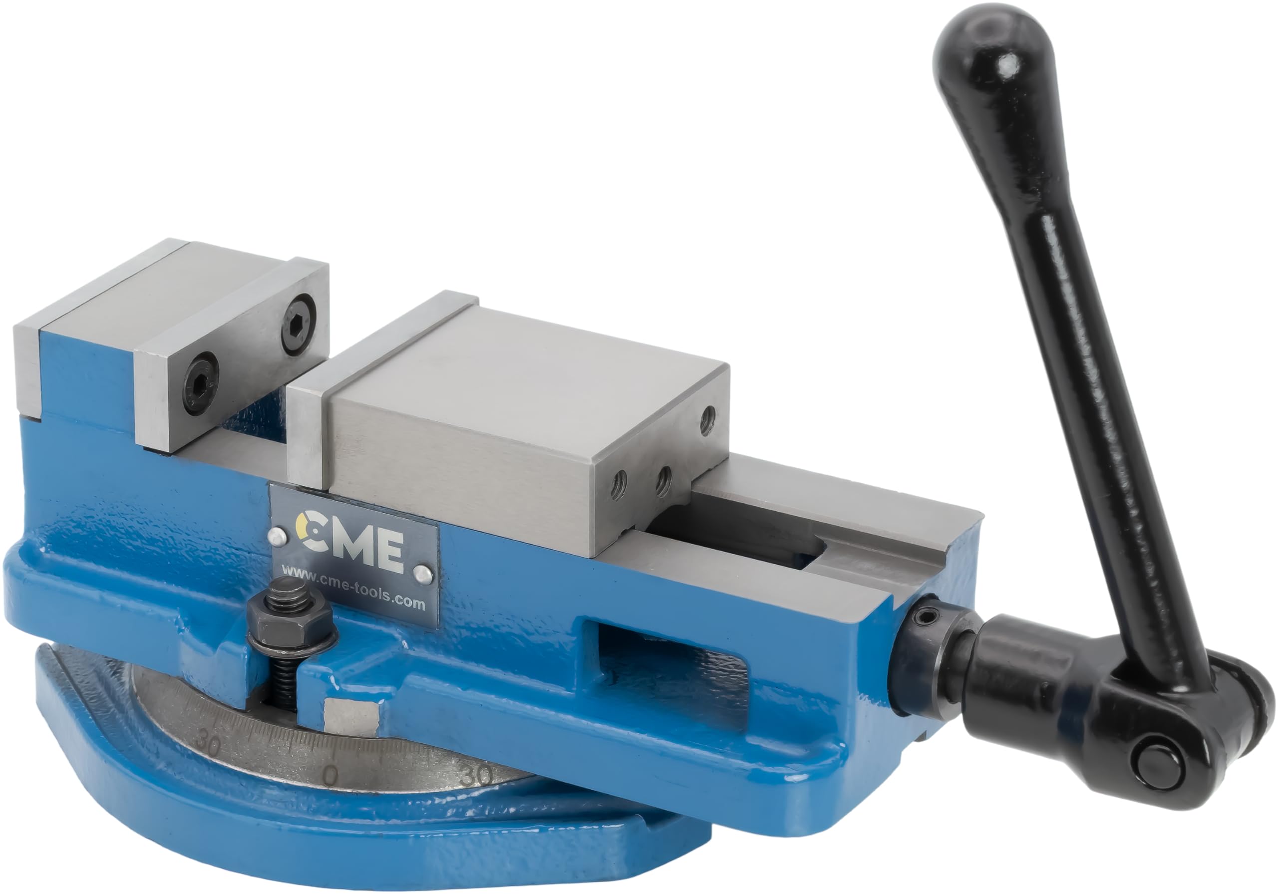 CME CNC Milling Vise with Swivel Base, Angle Lock Design, 2