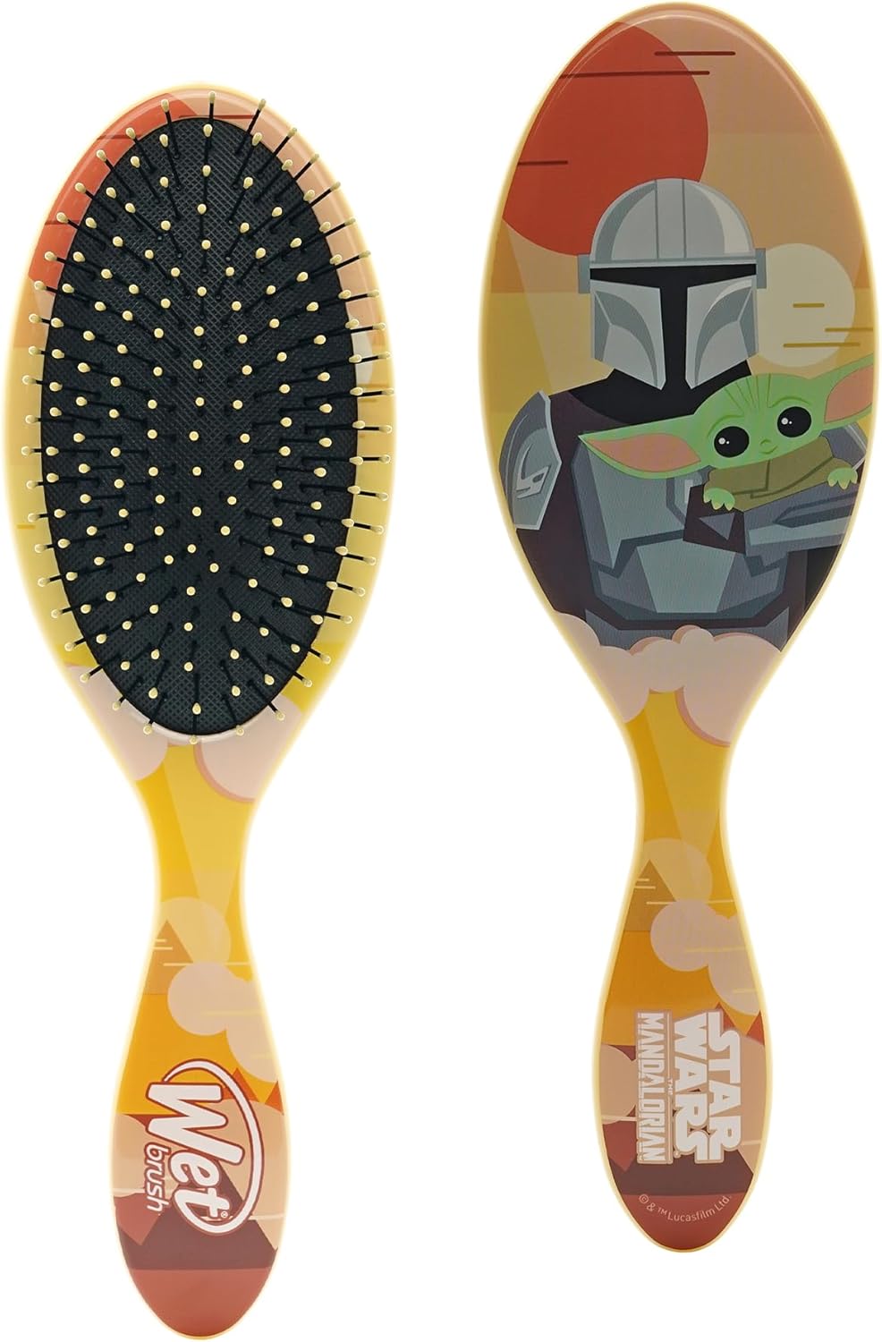 WET BRUSH Original Detangler, Mando & Grogu (Mandalorian) Detangler