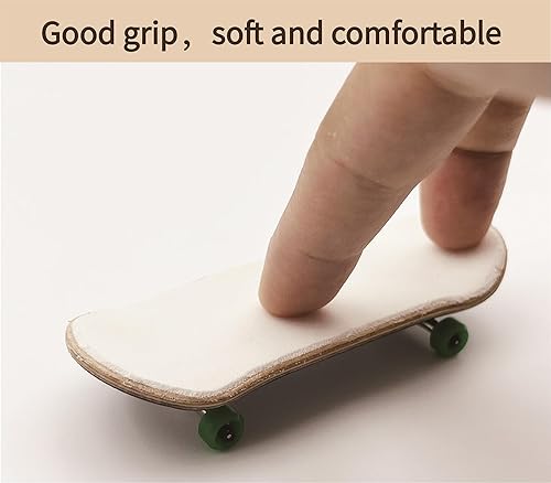Miniatura 4 de Fingerboard Foam Grip Tape, Finger Skateboard Griptape 40mmX110mm (16pcs Black 8pcs White)