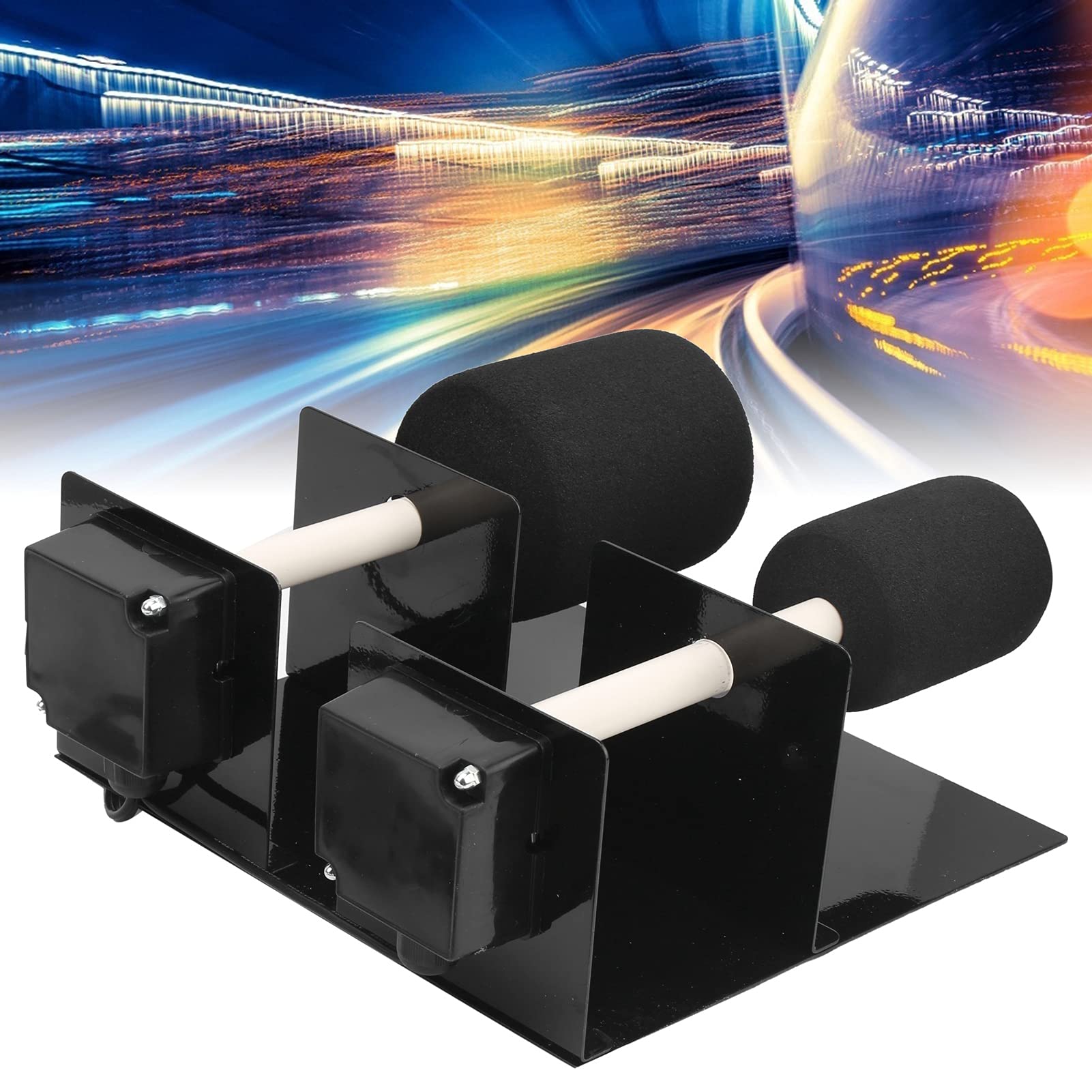 Electric Cup Rotor, Double-Axis Cup Turner High-Hardness Cold Rolled Steel + Sponge for Electrical Tools for Industry for Handwork DIY for DIY Turning Machine(European Standard 220V, Pink)