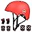 XJD Kids Bike Helmet,Multi-Sport Protective Gear Set for 3-5-8-14 Years Boys Girls with Knee and Elbow Pads Wrist Guards fit Roller Skates,Cycling,Skateboarding,Skating Scooter (Red, Small)