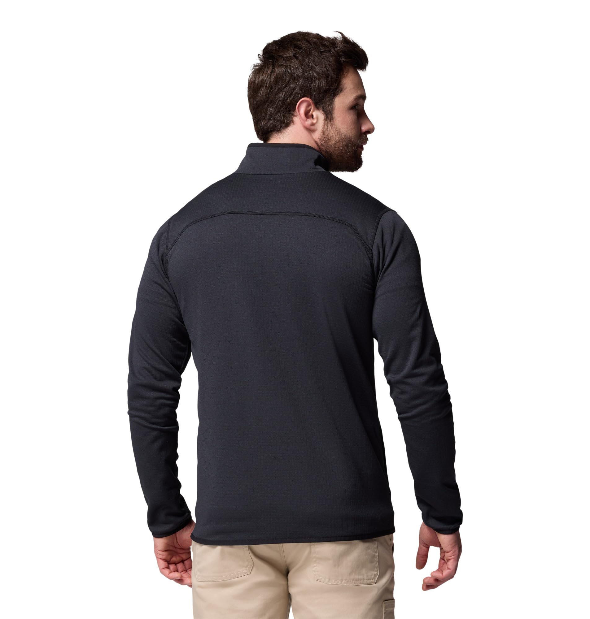 Columbia Kurtka polarowa z zamkiem błyskawicznym Mężczyźni Essential Hike Grid Fleece Full Zip