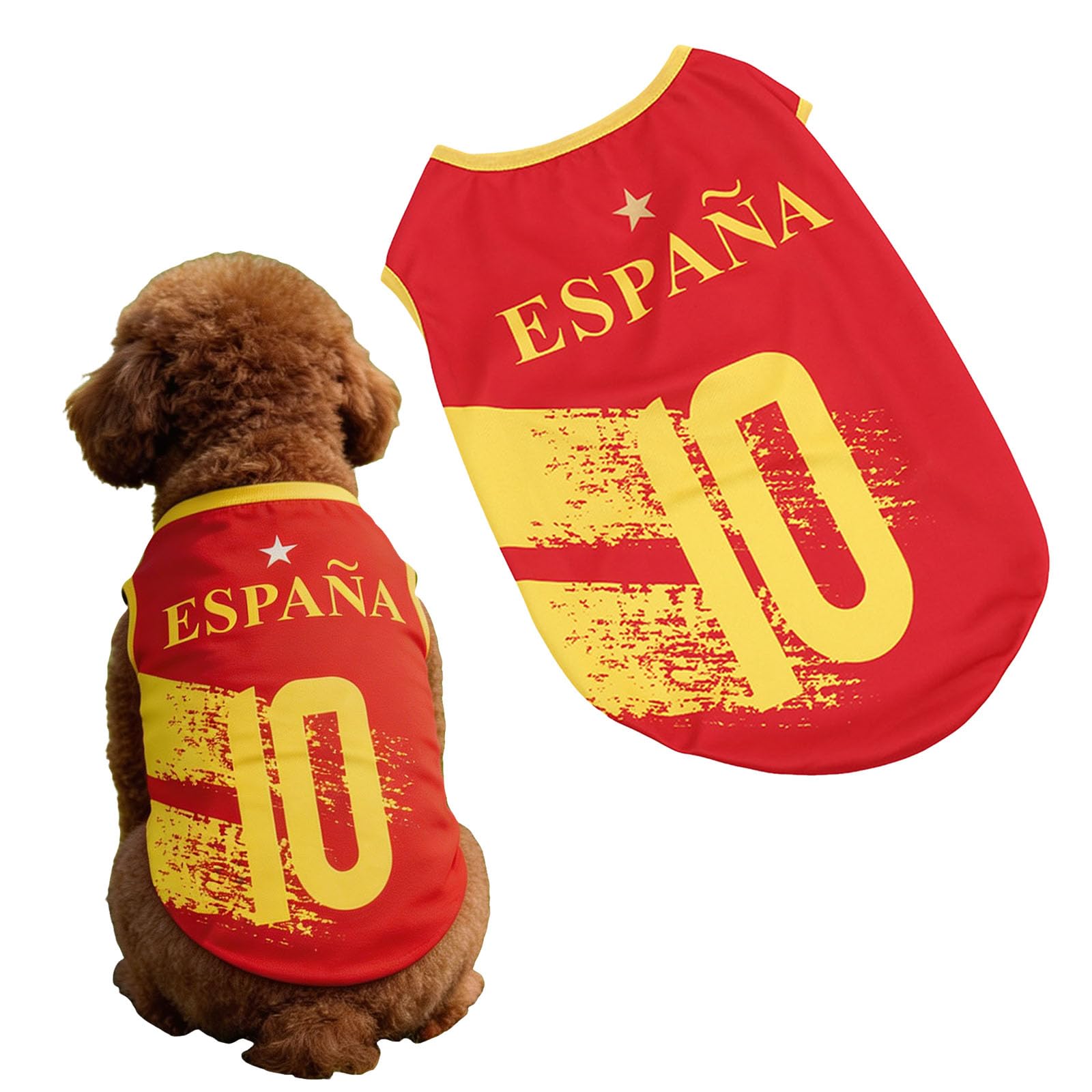 Pet Dog Soccer Sleeveless Breathable Mesh Puppy Sports Costume Football Sportswear Clothes Summer