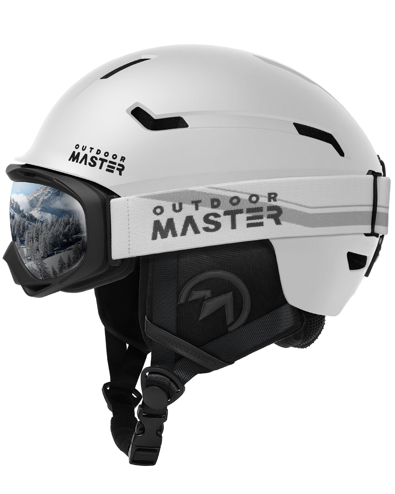 OutdoorMaster Ski Helmet Set
