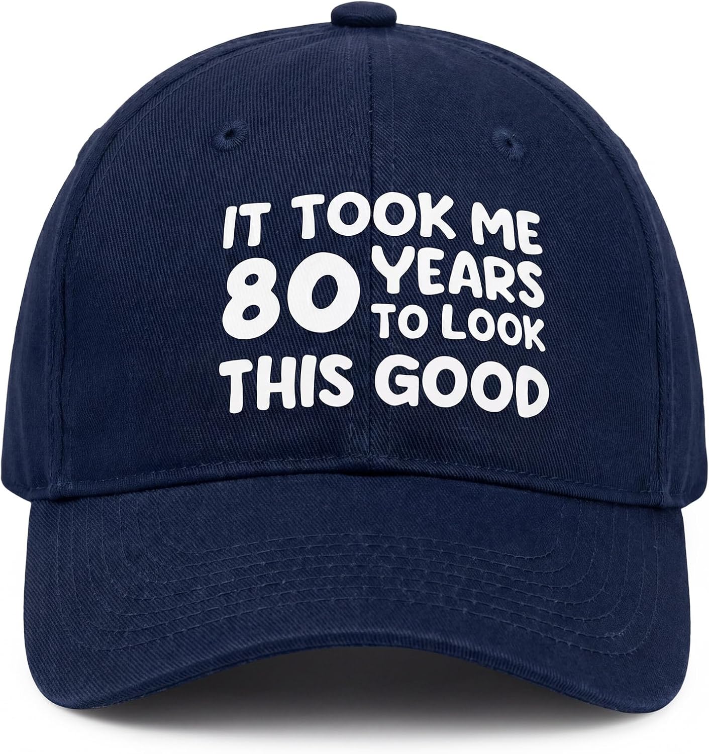 Unittype 80th Birthday Gift for Men Women Hat 80 Year Old Gift