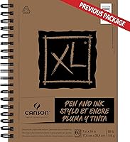 Vista 2 de Canson Bolígrafo y tinta serie XL, blanco, 7x10